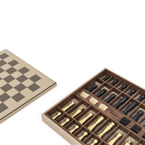 Chess and Checkers Board Game by Pinetti | Designer Italian Lifestyle ...