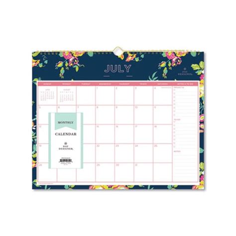 Blue Sky Day Designer Peyton Academic Wall Calendar Bls107934