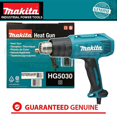 Makita HG5030 Heat Gun Hot Air Gun 1600W Khm Megatools Shopee