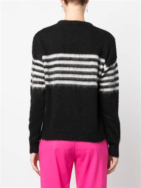 Sonia Rykiel Intarsia Knit Logo Jumper Farfetch