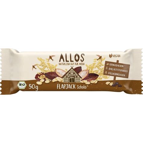 Allos Flapjack Schoko Bio G X Er Pack Vpe Ekomarkt De