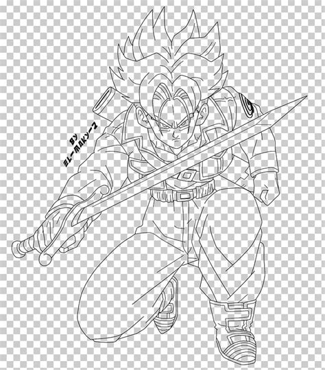 Trunks Goku Gohan Drawing Gotenks Png Clipart Angle Arm Art