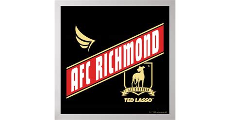 Ted Lasso | AFC Richmond Athletic Banner Poster | Zazzle