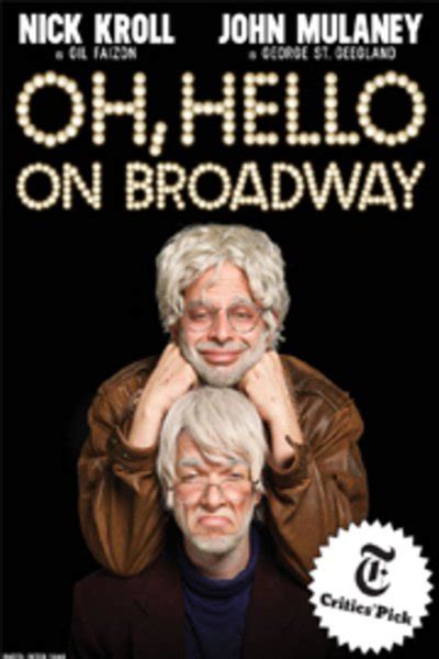 Oh, Hello on Broadway NYC Reviews and Tickets | Show Score