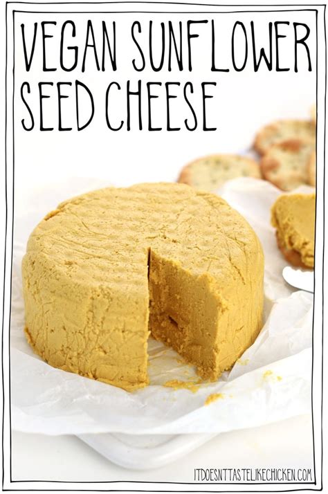 Vegan Sunflower Seed Cheese Recipe Food Processor Recipes Vegan Cheese Recipes Nutritional