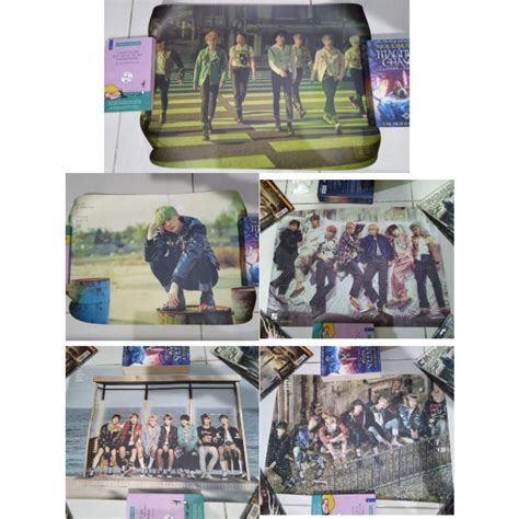 Jual Poster Official Bts Hyyh Pt 2 Group And Suga Rare Wings Ynwa