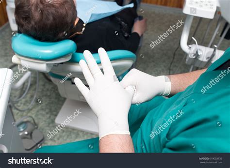 Dentist Prepares Implant Clinic Stock Photo 619093136 Shutterstock