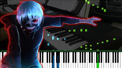 Tokyo Ghoul Medley Unravel Glassy Sky Seasons Die One After Another Synthesia Piano