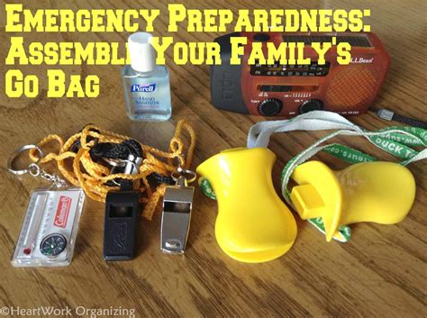 Your Family's Go Bag for National Preparedness Month