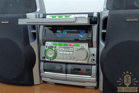 Mini System Aiwa NSX S708 Todo Revisado BH Vintage