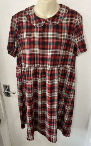 Asos Check Smock Dress Gem