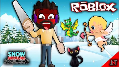 Roblox Indonesia 91 Snow Shoveling Simulator Update Pet Dragon Dan