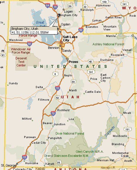 Brigham City, Utah Map 4