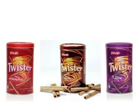 Delfi Twister Wafer Roll Packaging Type Can At Best Price In Thane