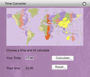 Time Zone Converter 1.1 - Download, Screenshots