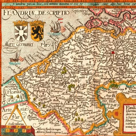 Vintage Maps Of Flanders Free Stock Photo Public Domain Pictures