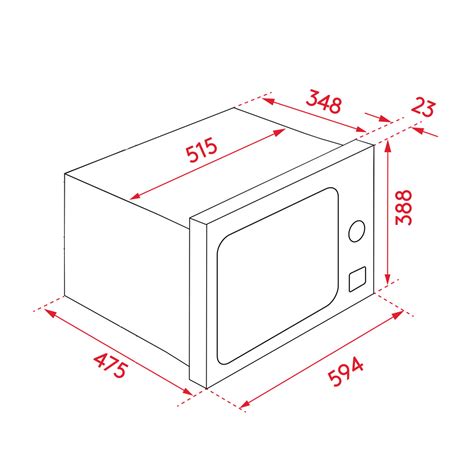 25L Built-In Convection Microwave Oven - DIY Kitchens Perth