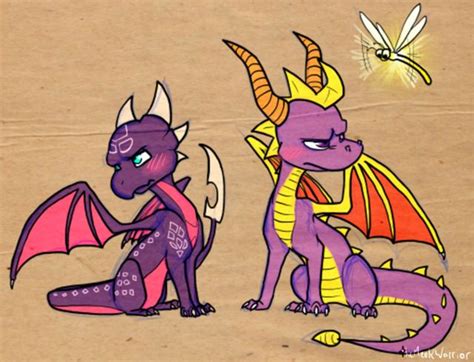 Spyro And Cynder Fan Art