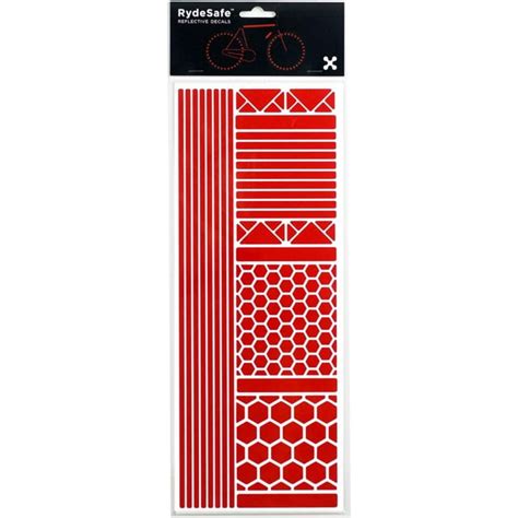 Rydesafe Reflective Decals Multi Shapes Kit Jumbo