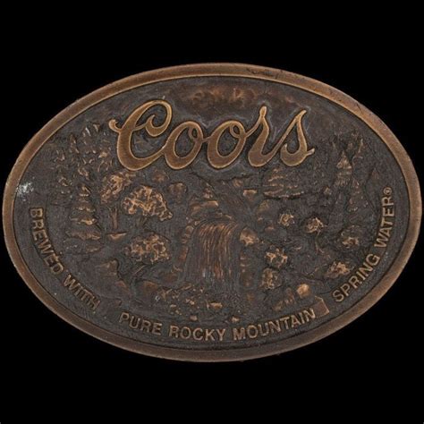 Coors Beer Colorado Rocky Mountain Cowboy Drinker S Etsy In