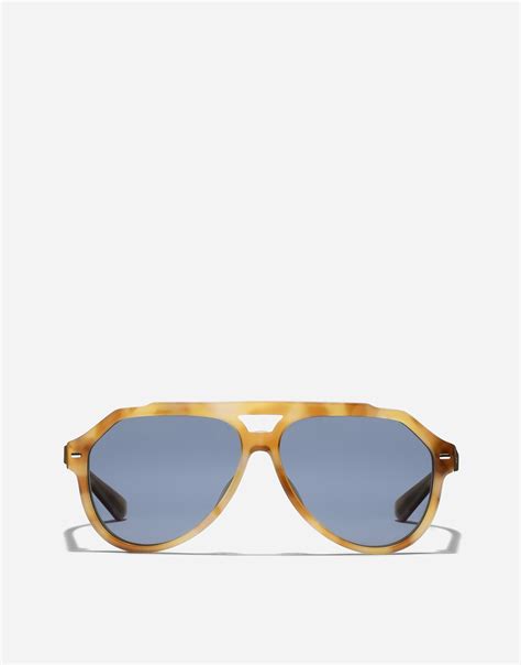 Dolce And Gabbana Lusso Sartoriale Sunglasses Yellow Editorialist