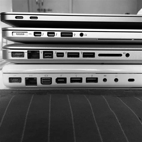 Evolution Of Ports Since Intel MacBooks More In Depth Pictures Coming