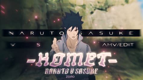 Komet Naruto V Sasuke Amv Edit Alight Motion Youtube