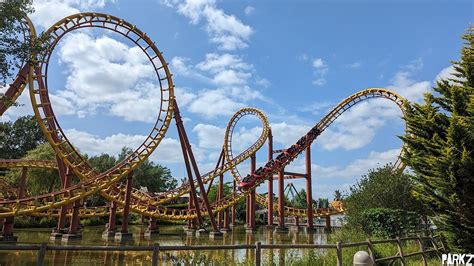 Goudurix Roller Coaster At Parc Asterix Parkz Theme Parks