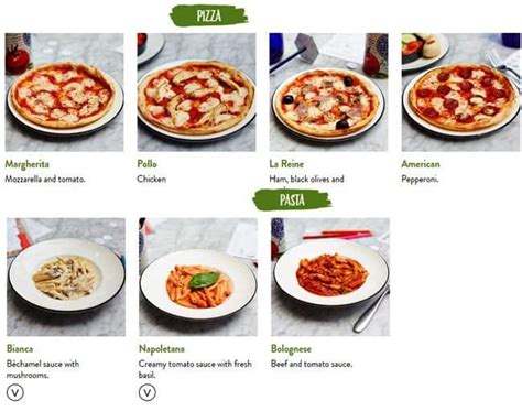 Pizza Express Menu, Menu for Pizza Express, Covent Garden, London - Zomato UK