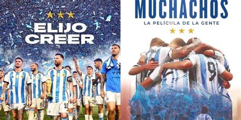 Muchachos la película sobre el título mundial de Argentina se estrena