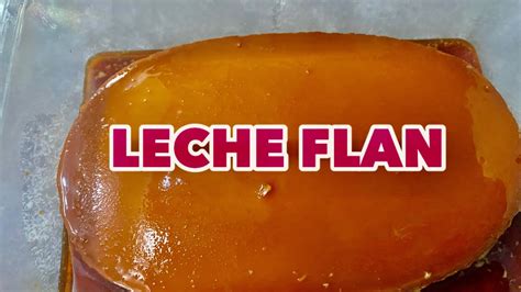 How To Cook Leche Flan Easiest Way Food Vlog 16 Youtube