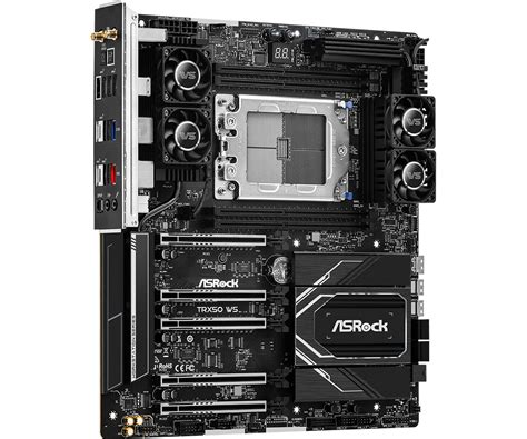 Asrock Wrx Ws Evo Trx Ws Motherboards Feature Up To Five Fan Vrm