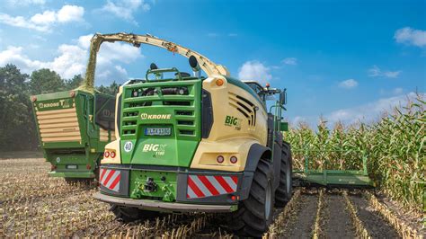 Big X 680 · 780 · 880 · 980 · 1080 · 1180 Forage Harvesters Krone