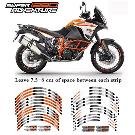 Aliexpress Buy Motorcycle Wheel Sticker Pcs Thick Edge Outer