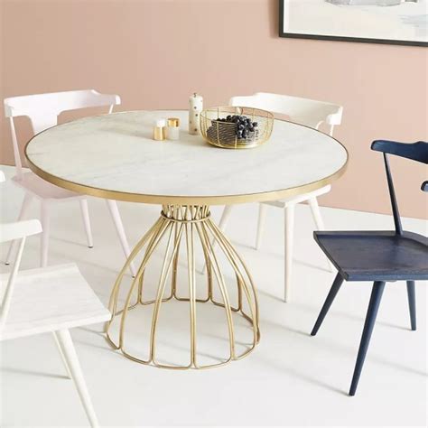 51 Marble Faux Marble Dining Tables For Effortless Elegance