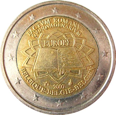 Euro Albert Ii Treaty Of Rome B Lgica Numista