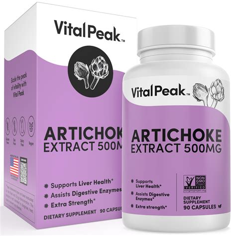 Amazing Formulas Artichoke Extract 500 Mg 180 Capsules