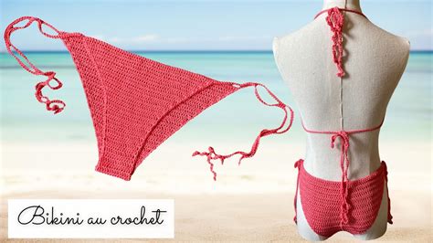 Comment Faire Un Bas De Maillot De Bain Au Crochet Top Bikini