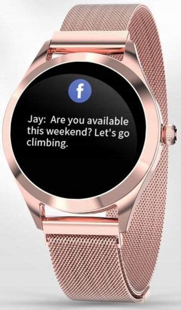 Smartwatch Damski G Rossi Zegarek Kroki Puls Sen Erli Pl