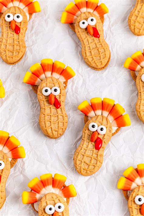 Nutter Butter Turkey Cookies Xoxobella