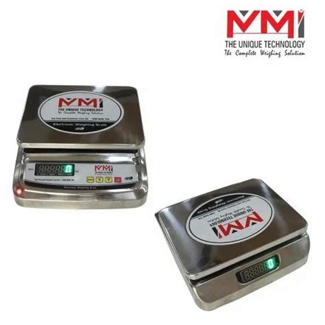 Mmi Stainless Steel Tabletop Weighing Scale Model Name Number Est