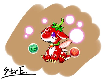 Strawberry Dragon By Stringensemble On Deviantart