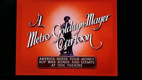 The End A Metro Goldwyn Mayer Cartoon At WWII 1942 YouTube