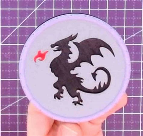 Free 3d File Dragon Coaster・3d Printer Design To Download・cults