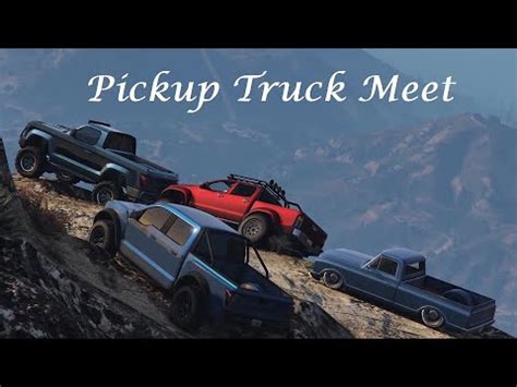 GTA 5 Pickup Truck Meet Automobile Association YouTube