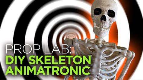 DIY Halloween Skeleton Animatronic - YouTube