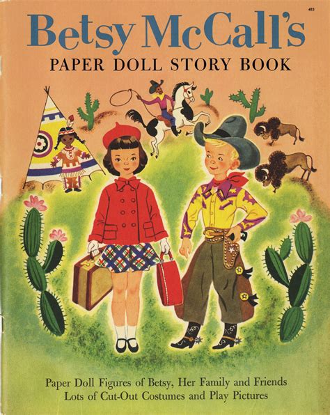 Betsy Mccall Paper Doll Story Book Paper Dolls Paper Dolls Book