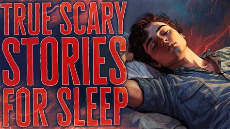 2 Hours Of TRUE Scary Stories For Sleep Rain Sounds Black Screen