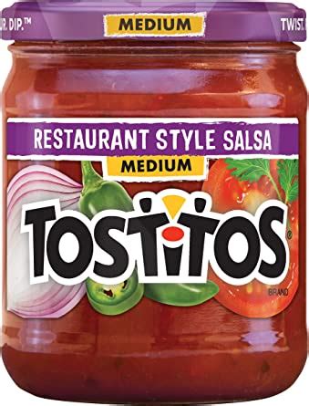 Tostitos Restaurant Style Salsa Dip 15 5 Ounce Amazon Es