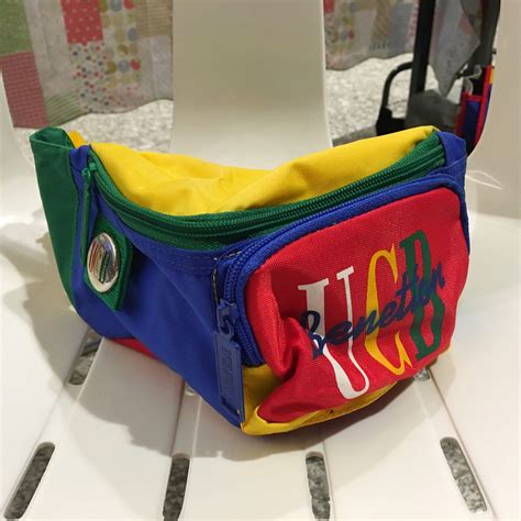 Vintage United Colors Of Benetton Fanny Packwaist Pouchshoulder Bag